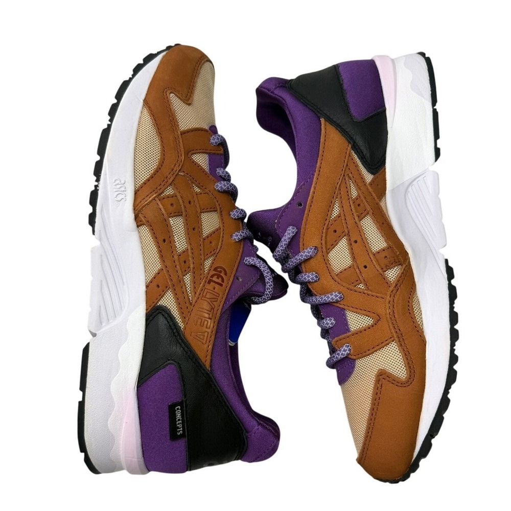 Asics Gel-Lyte Concepts Liberator Purple Chestnut Sneakers H53BK-3360 Mens 9 NEW